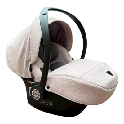 Junama Cosmo iSize - fotelik samochodowy 0-13kg/40-86cm + adaptery | RÓŻOWY